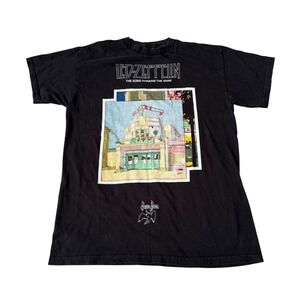 Vintage Led Zeppelin Graphic Band Shirt Song Remains The Same Band Tee Rock M